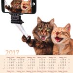 український календар на 2017 рік
